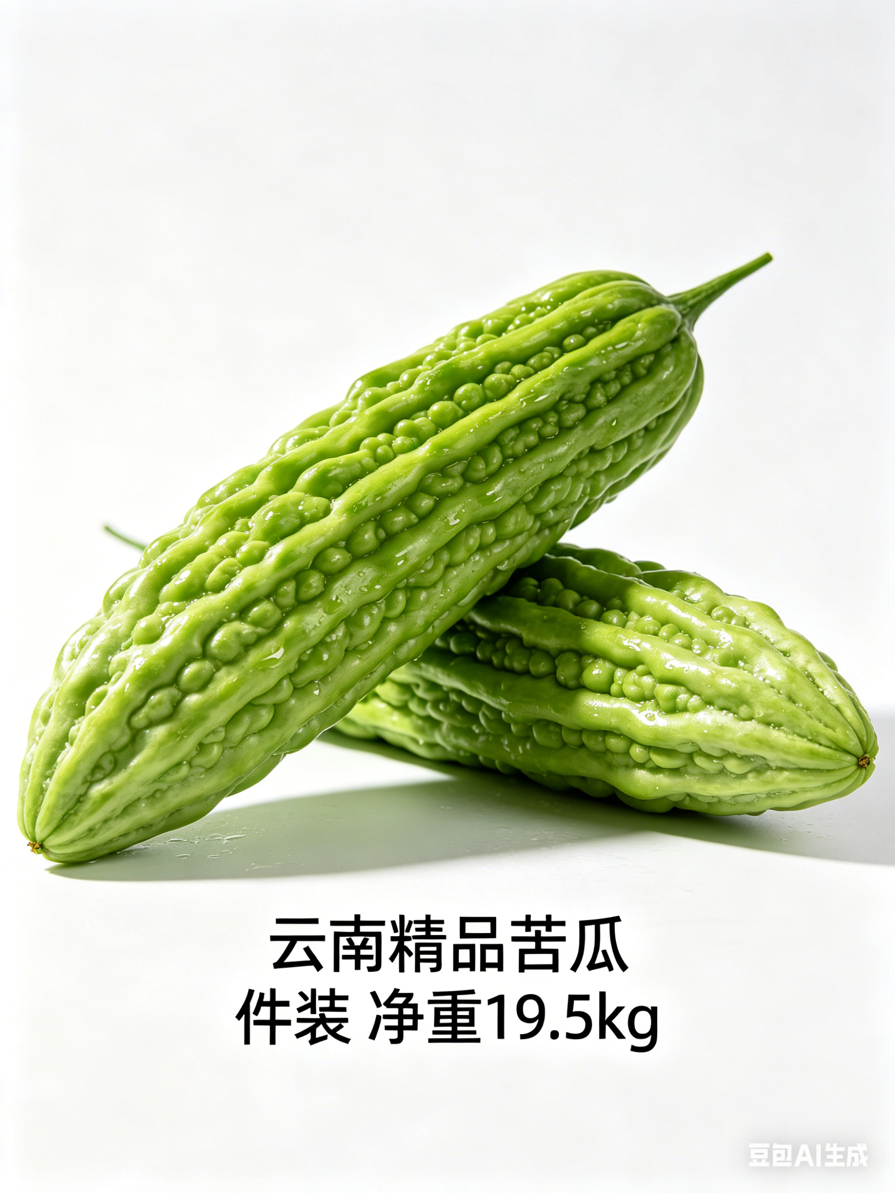 云南精品苦瓜  件装 净重19.5
