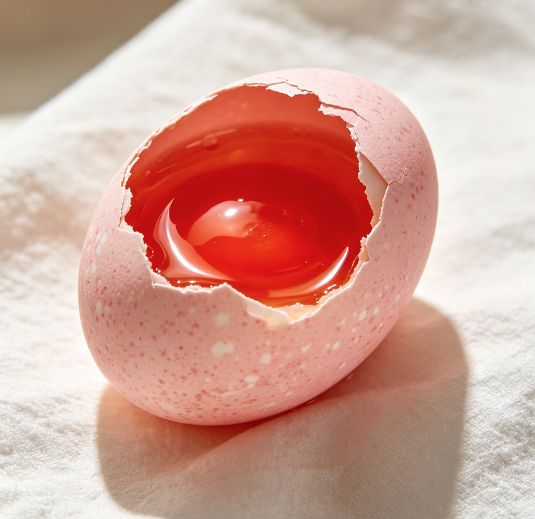 鸡蛋（红心，粉壳）