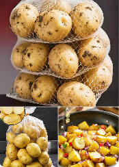 云南黄皮黄心新土豆  2-4量箱装不定装 75斤