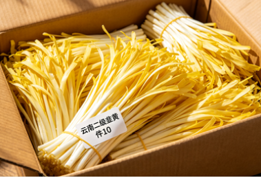 云南二级韭黄  件10