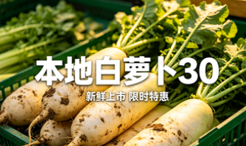 本地白萝卜30