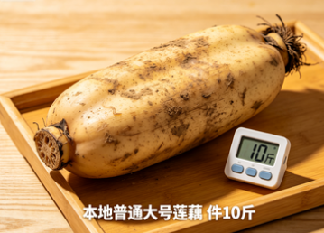 本地普通大号莲藕 件10斤